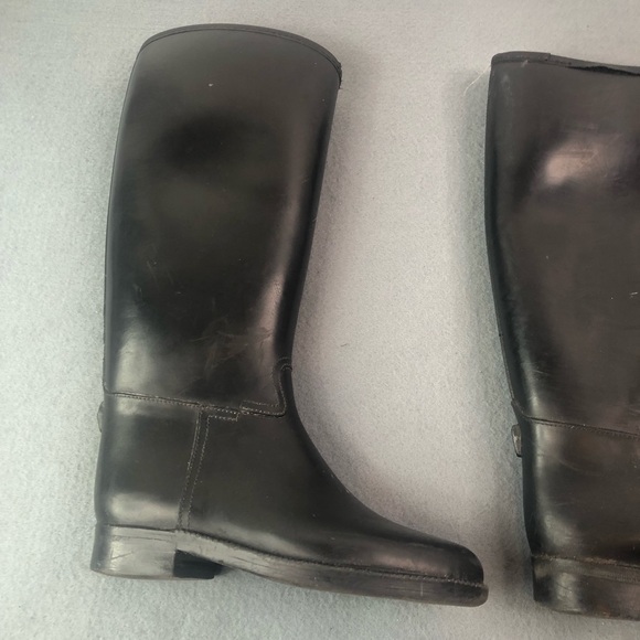 Black Equestrian Horse Riding Boots KIDS Size S/33 - Picture 6 of 16